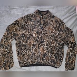 Snakeskin sweater